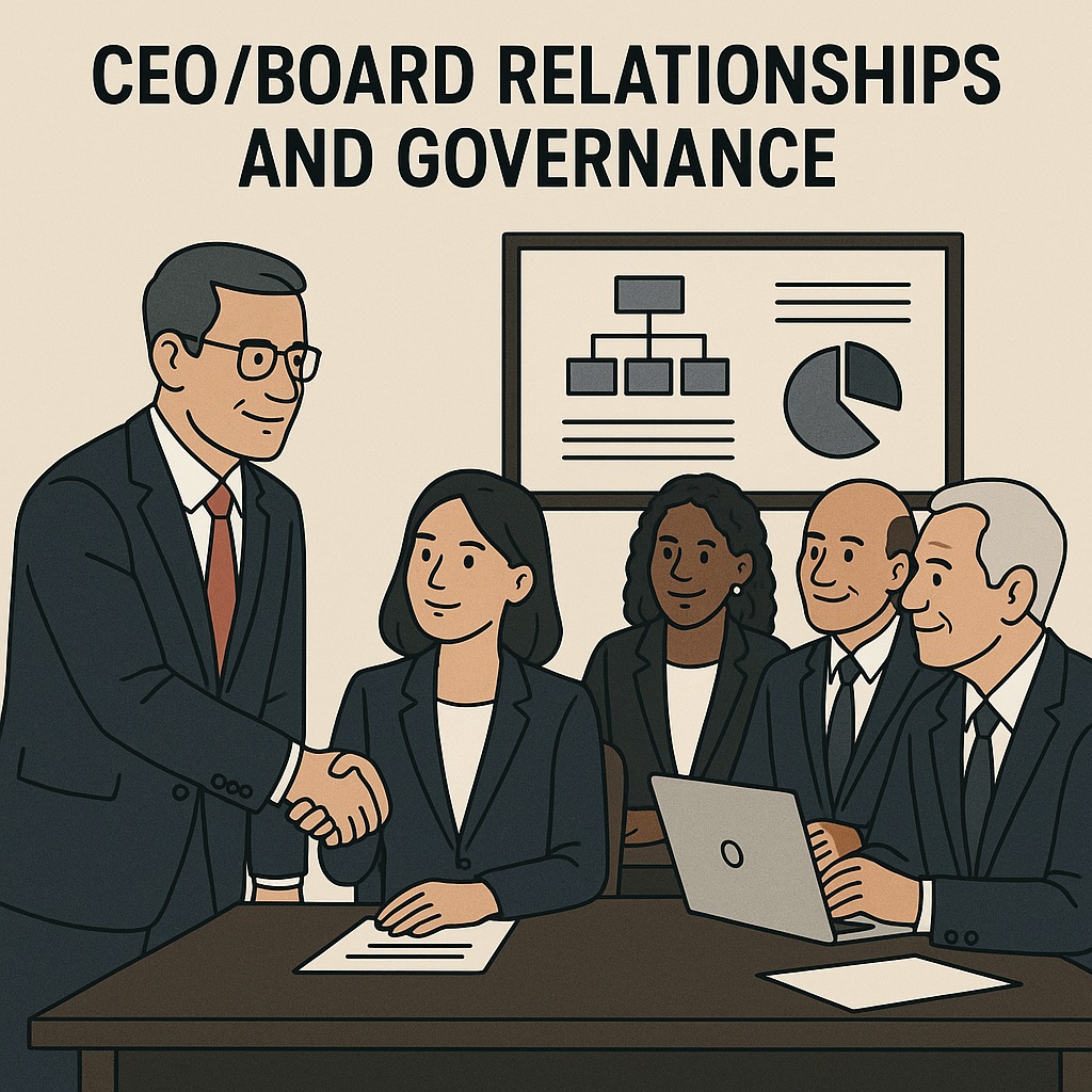 CEO/Board Relationships and Governance