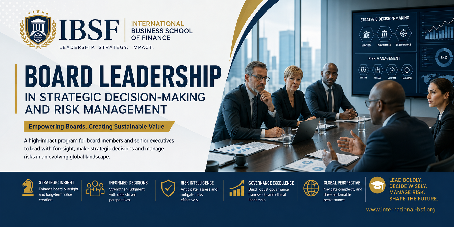Board Leadership in strategic Decision-Making and risk management
