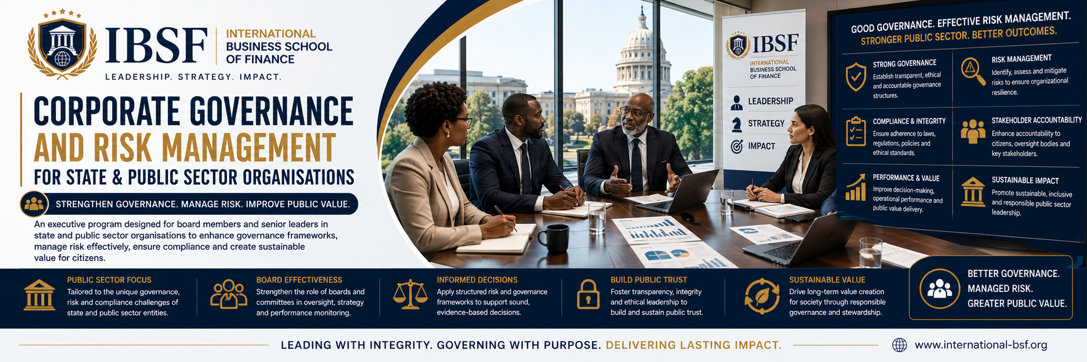 Corporate Governance and Risk Management for State & Public Sector Organisations