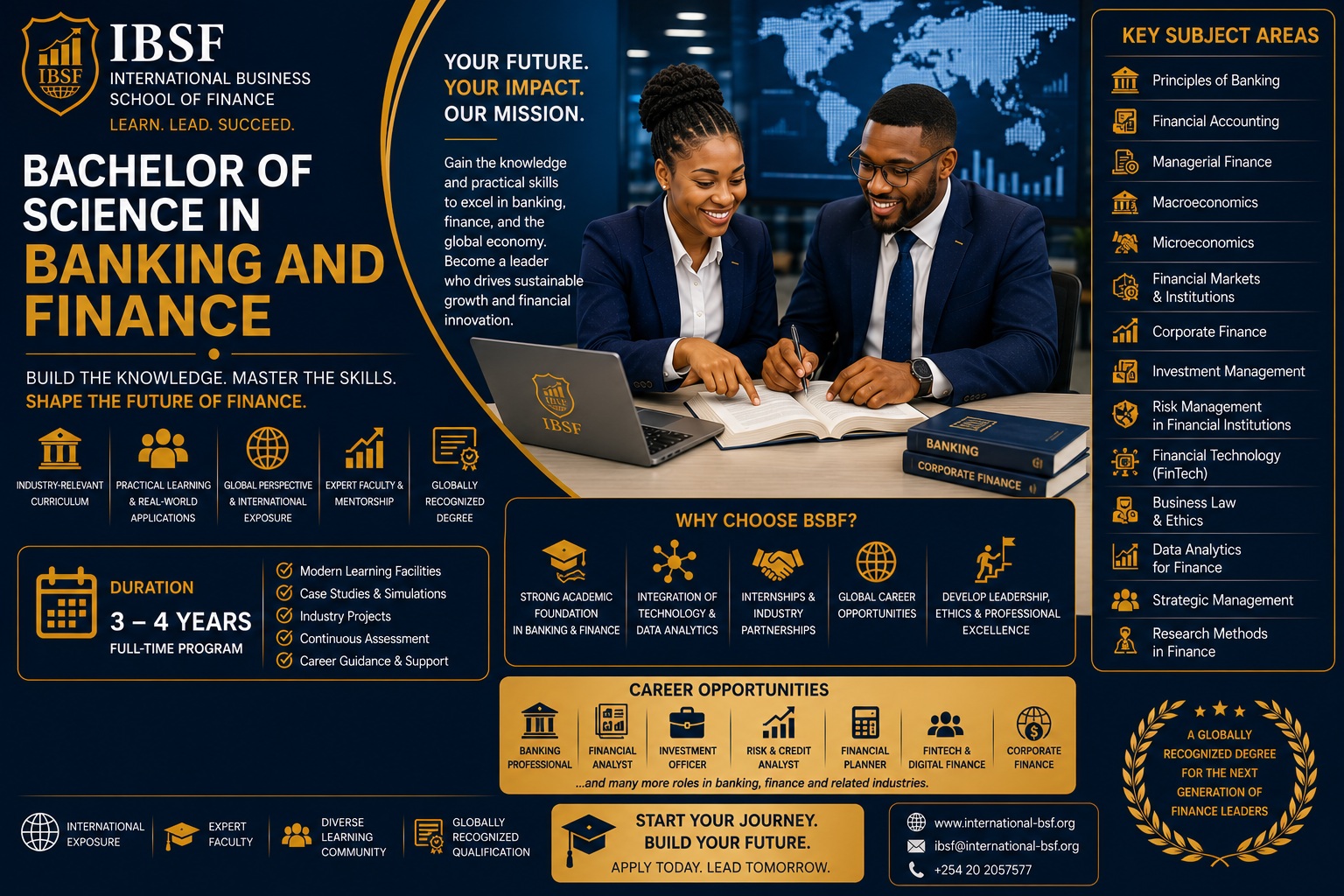 Bachelor of Science in Banking and Finance
